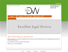 Tablet Screenshot of dhgw.net